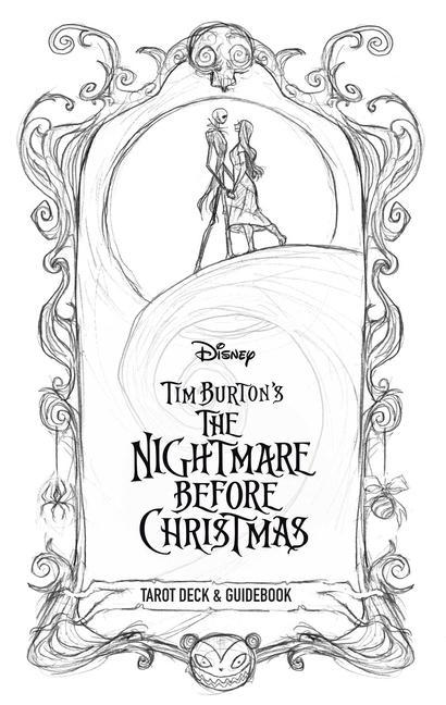 Materiale tipărite The Nightmare Before Christmas Tarot Deck and Guidebook Abigail Larson
