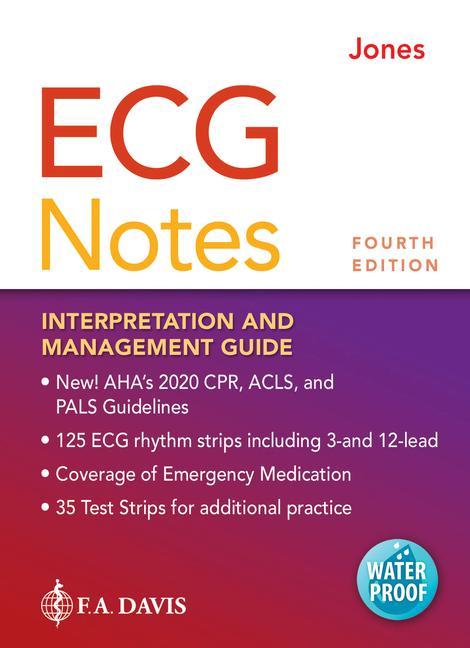 Kniha ECG Notes Shirley A. Jones