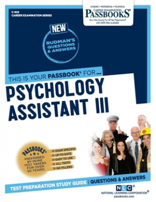 Carte Psychology Assistant III (C-922): Passbooks Study Guide 