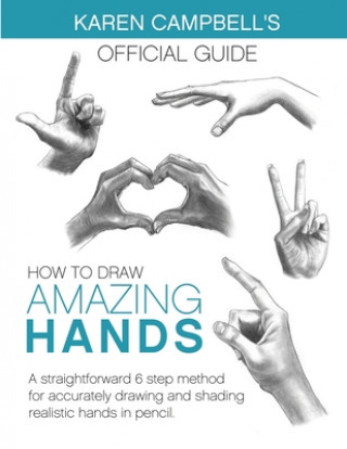 Könyv How to Draw AMAZING Hands 