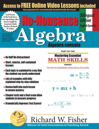 Kniha No-Nonsense Algebra, Bilingual Edition (English - Spanish) 