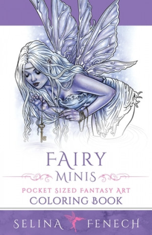 Книга Fairy Minis - Pocket Sized Fairy Fantasy Art Coloring Book 