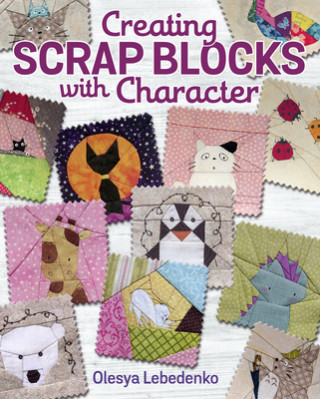 Carte Sewing Scrap Blocks with Character 