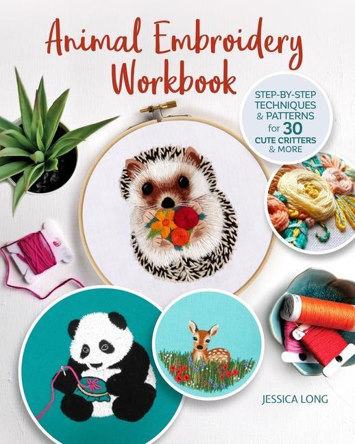 Carte Animal Embroidery Workbook 