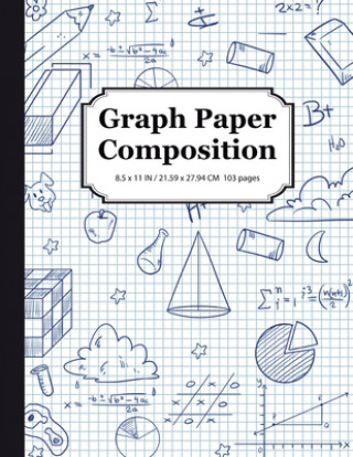 Knjiga Graph Paper Composition Notebook Math Wizo