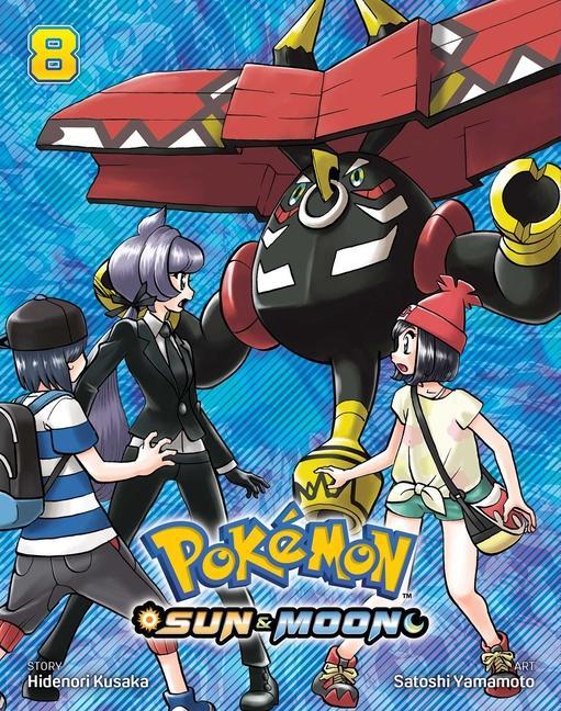 Book Pokemon: Sun & Moon, Vol. 8 Satoshi Yamamoto