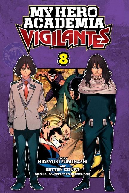 Carte My Hero Academia: Vigilantes, Vol. 8 Kohei Horikoshi