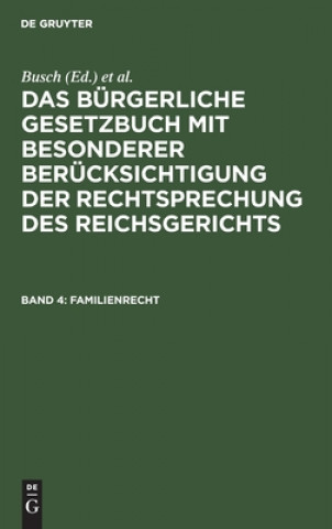 Buch Familienrecht Erler