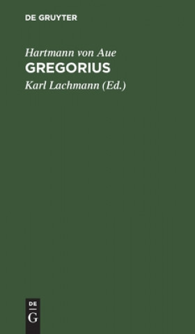 Knjiga Gregorius Hartmann Von Karl Aue Lachmann