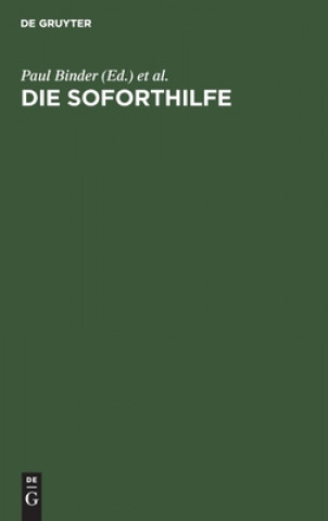 Book Die Soforthilfe Josef Drexl