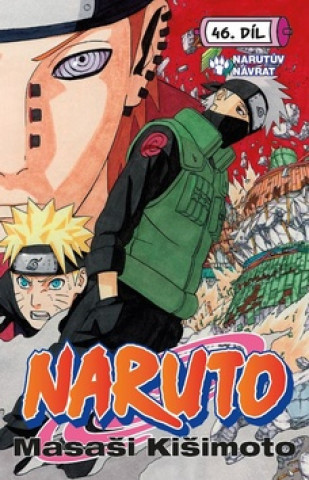 Book Naruto 46 Narutův návrat Masashi Kishimoto