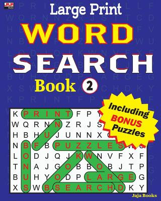 Carte Large Print Word Search Book Jaja Books