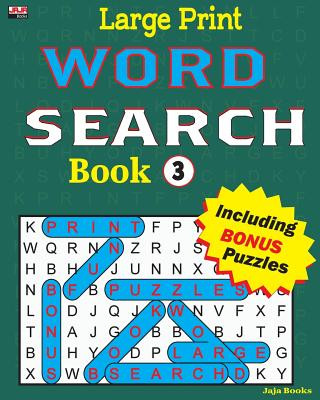 Carte Large Print Word Search Book Jaja Books