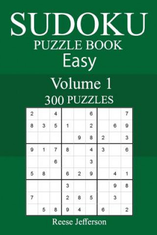 Kniha 300 Easy Sudoku Puzzle Book Reese Jefferson