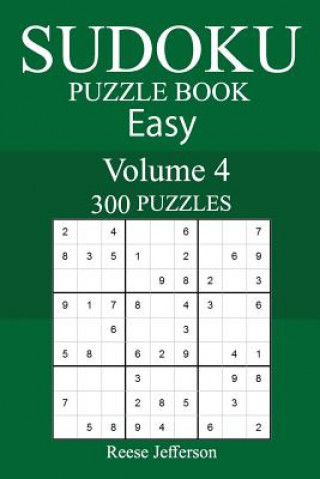 Kniha 300 Easy Sudoku Puzzle Book Reese Jefferson