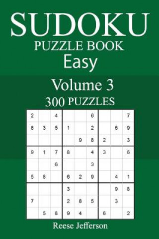 Kniha 300 Easy Sudoku Puzzle Book Reese Jefferson