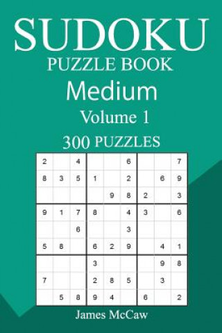 Carte 300 Medium Sudoku Puzzle Book James McCaw