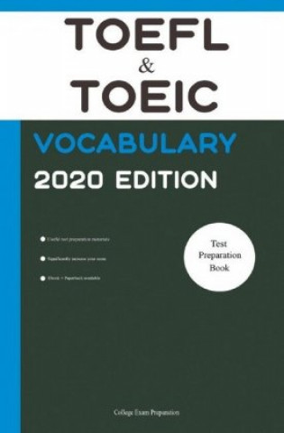 Carte TOEFL & TOEIC Vocabulary 2020 Edition College Exam Preparation