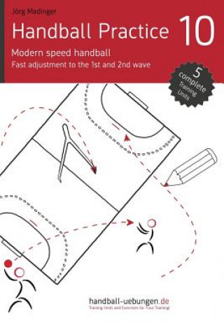Carte Handball Practice 10 - Modern speed handball: Fast adjustment to the 1st and 2nd wave J Madinger