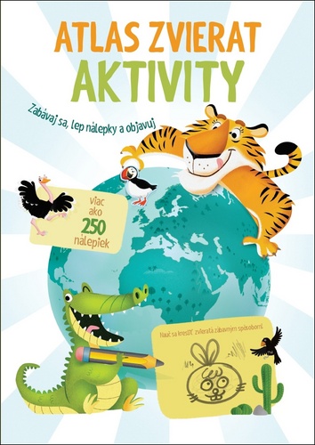 Książka Atlas Zvierat Aktivity 