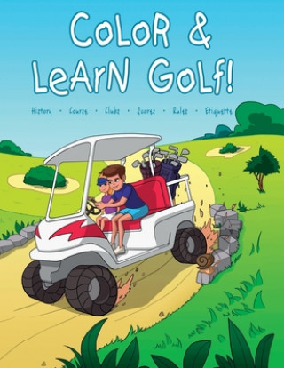 Knjiga Color and Learn Golf! Janina Spruza