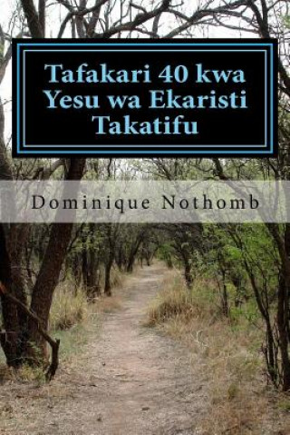 Carte Tafakari 40 Kwa Yesu Wa Ekaristi Takatifu Dominique Nothomb M Afr