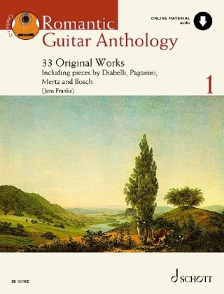 Kniha ROMANTIC GUITAR ANTHOLOGY VOL 1 