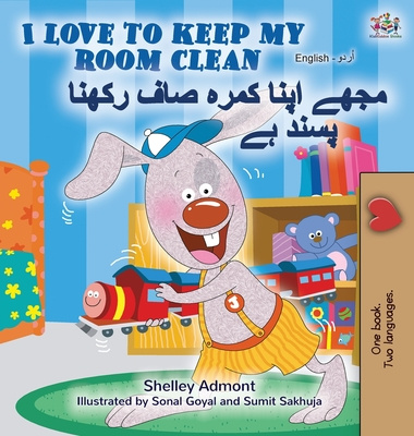 Kniha I Love to Keep My Room Clean (English Urdu Bilingual Book) Kidkiddos Books