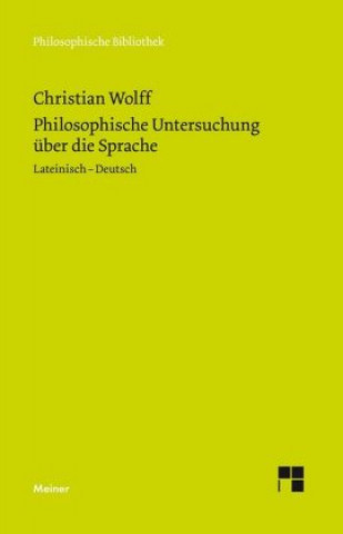 Kniha Philosophische Untersuchung über die Sprache Rainer Specht