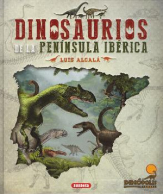 Carte Dinosaurios de la península ibérica LUIS ALCALA MARTINEZ