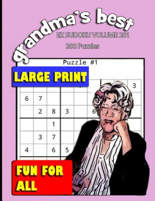 Carte Grandma's Best EZ Sudoku: Volume 201 Erika Simmons