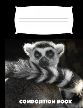 Buch Composition Book: Lemur Composition Notebook Wide Ruled Pinnacle Novelty Publishing