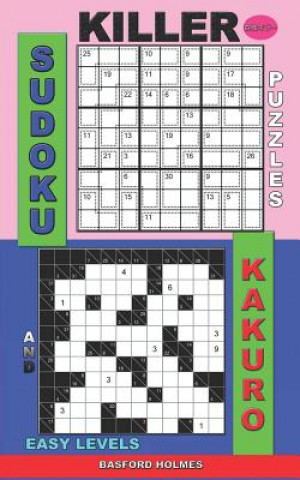 Carte Killer sudoku puzzles and Kakuro.: Easy levels. Basford Holmes