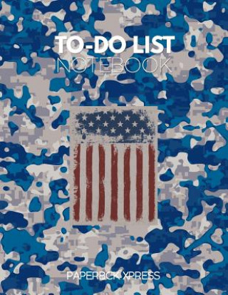 Könyv To Do List Notebook: Personal & Business Tasks With Priority Status, Daily To Do List, Checklist Paper Agenda 8.5 x 11 - Navy Edition Paperbck Xpress