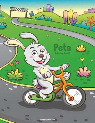 Knjiga Pets Coloring Book 1 Nick Snels