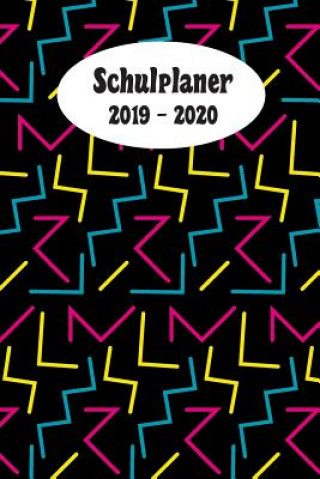 Buch Schulplaner 2019 - 2020: einfache Muster das hausaufgabenheft 2019 - 2020 für das neue schuljahr; mit kalender, stundenplan für jedes semester, Cooler Schulplaner