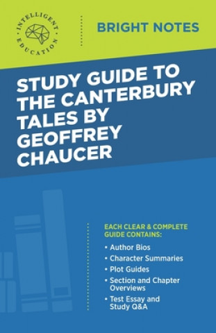 Carte Study Guide to The Canterbury Tales by Geoffrey Chaucer 