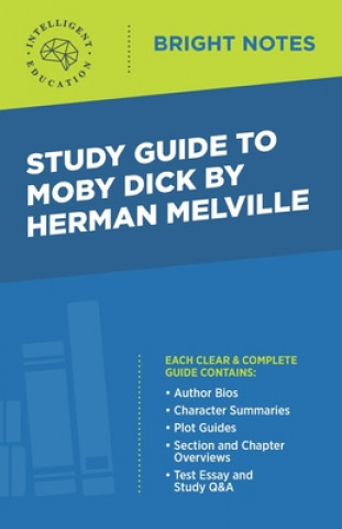 Książka Study Guide to Moby Dick by Herman Melville 