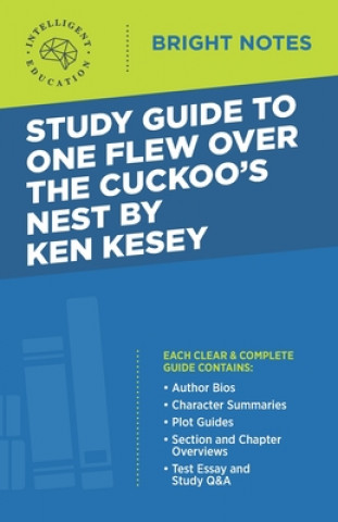 Könyv Study Guide to One Flew Over the Cuckoo's Nest by Ken Kesey 