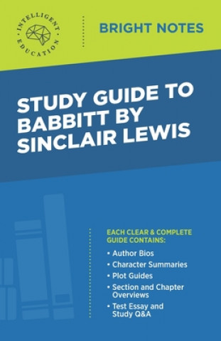 Книга Study Guide to Babbitt by Sinclair Lewis 