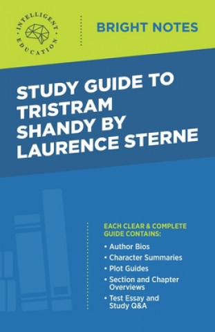 Книга Study Guide to Tristram Shandy by Laurence Sterne 