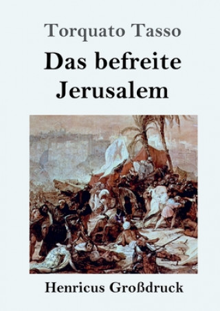 Carte befreite Jerusalem (Grossdruck) Johann Diederich Gries