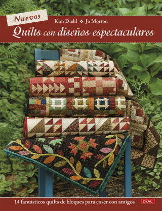 Knjiga Nuevos quilts con diseños espectaculares KIM DIEHL