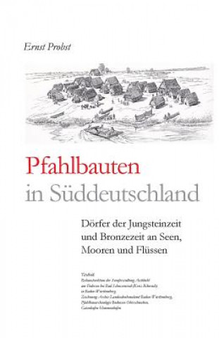 Kniha Pfahlbauten in Suddeutschland Ernst Probst