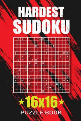Kniha Hardest Sudoku 16x16 Puzzle Book: 100 Very Hard Sudoku Puzzles. Smw Publishing
