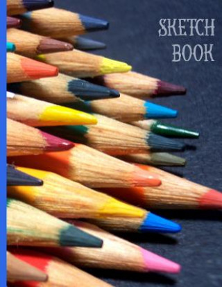 Book Array of Colored Pencils for Drawing and Coloring: Sketch Book All about Me