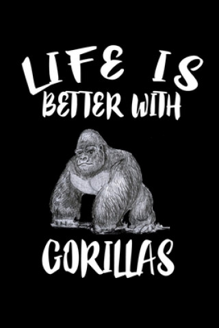 Carte Life Is Better With Gorillas: Animal Nature Collection Marko Marcus