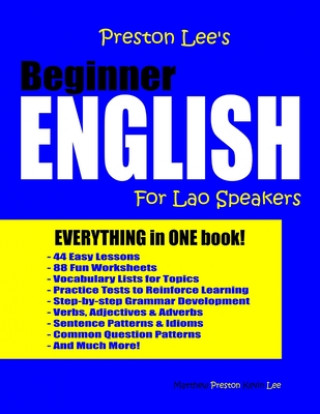 Książka Preston Lee's Beginner English For Lao Speakers Matthew Preston