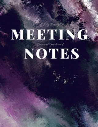 Carte My Boring Meeting Survival Guide and Notes: 8.5x11 Meeting Notebook and Puzzle Book Gadfly Books