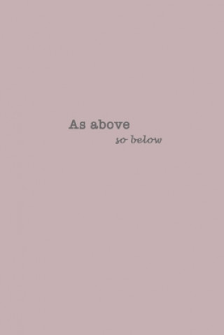 Książka As Above so Below Hexe Life